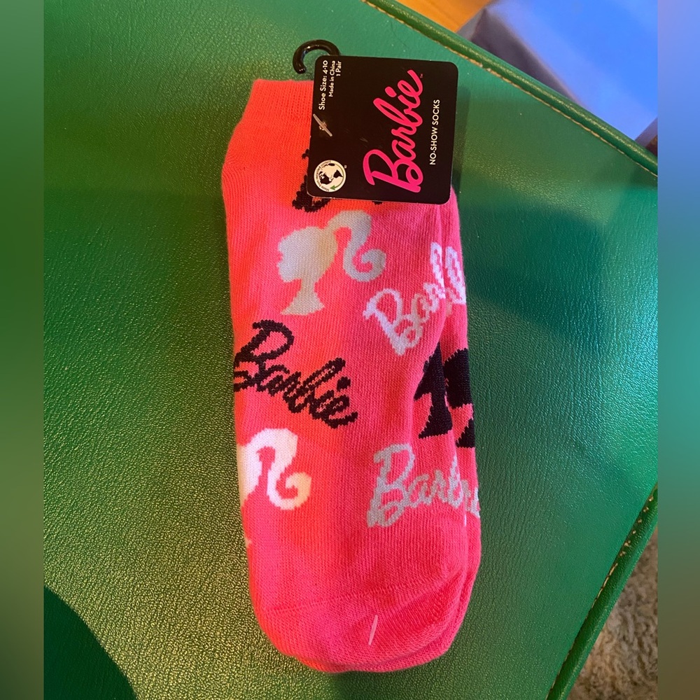 Barbie no show socks NWT